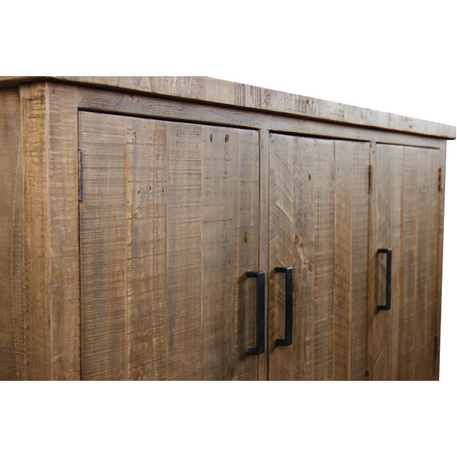 Unterschrank Aufbewahrung Holz 150x45.5x86cm
