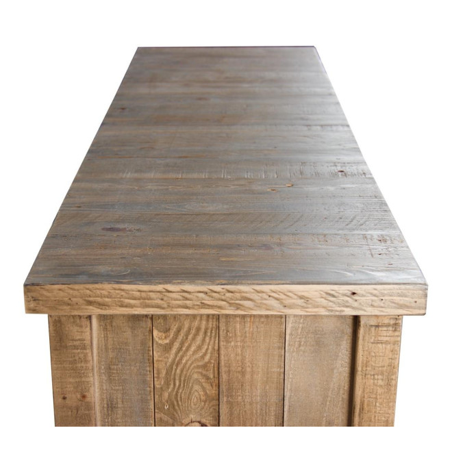 Meuble Bas Rangement Bois 150x45.5x86cm