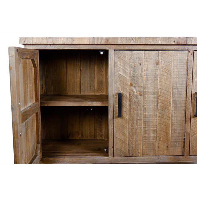 Meuble Bas Rangement Bois 150x45.5x86cm