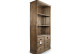 Buffet Vaisselier Rangement Bois 6 Tiroirs 78x34x168cm