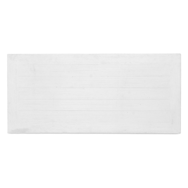 Schreibtisch 1 Schublade Holz Weiß 110x50x76cm