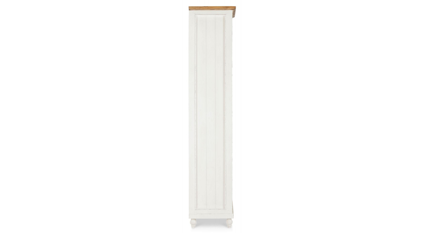 Bibliothèque Bois Blanc 80x38x180cm