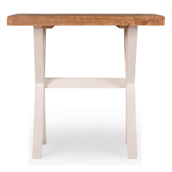 Nachttisch Holz Weiß 60x60x41cm