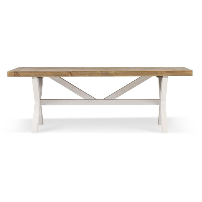 Table Basse Bois Blanc 120x75x41cm