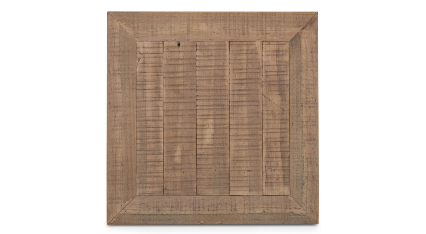 Table De Chevet 1 Tiroir Bois Blanc 50x50x50cm