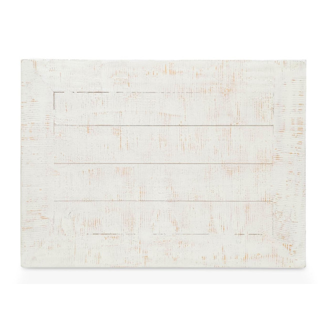 Nachttisch 1 Schublade Holz Weiß 60x44x50cm