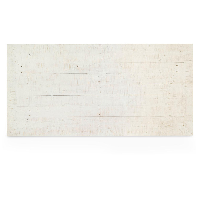 Table Basse 3 Tiroirs Bois Blanc 140x70x45cm