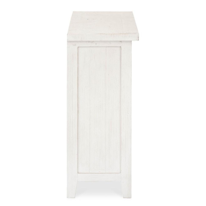 Bücherregal Holz Weiß 130x33x78cm