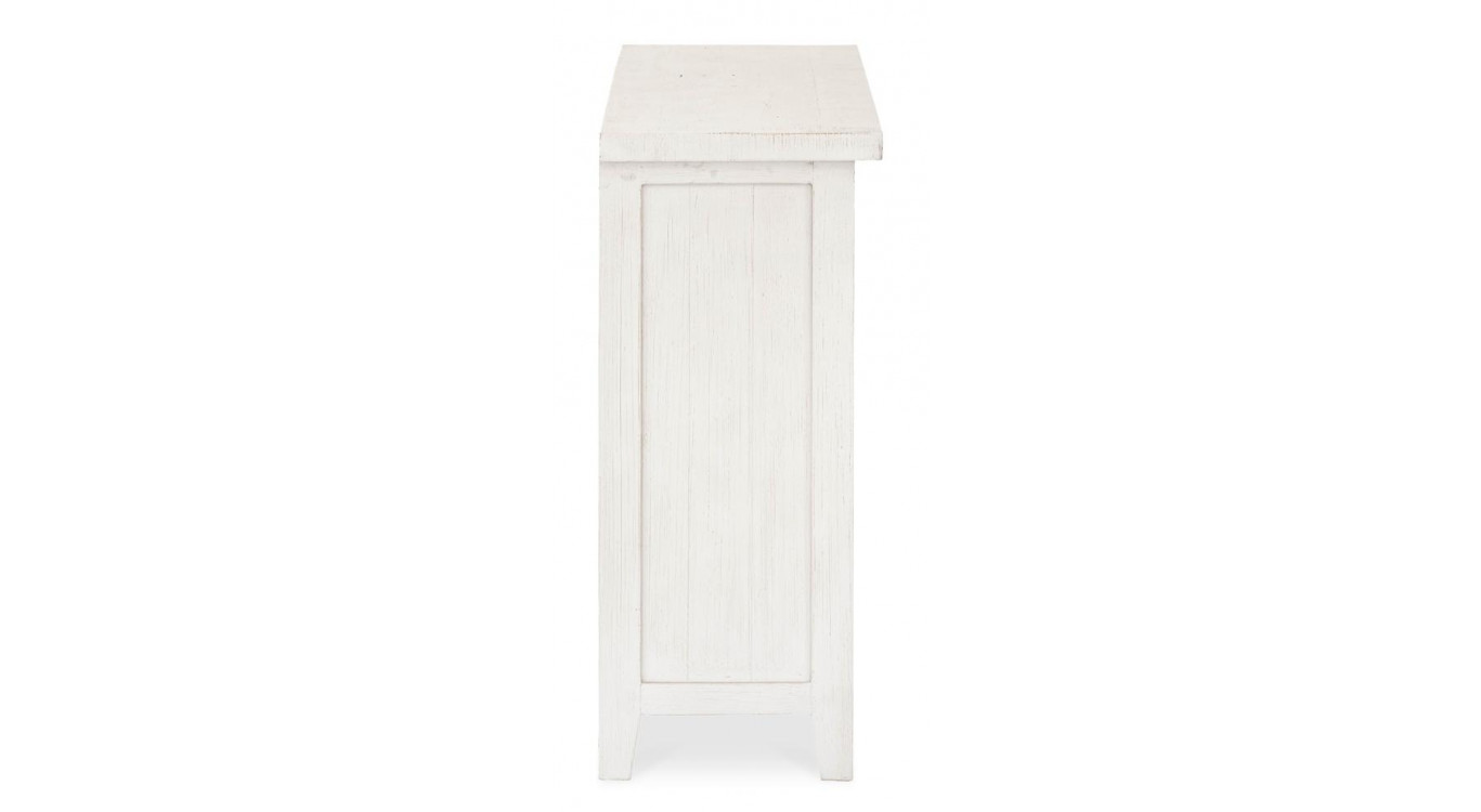 Bibliothèque Bois Blanc 130x33x78cm