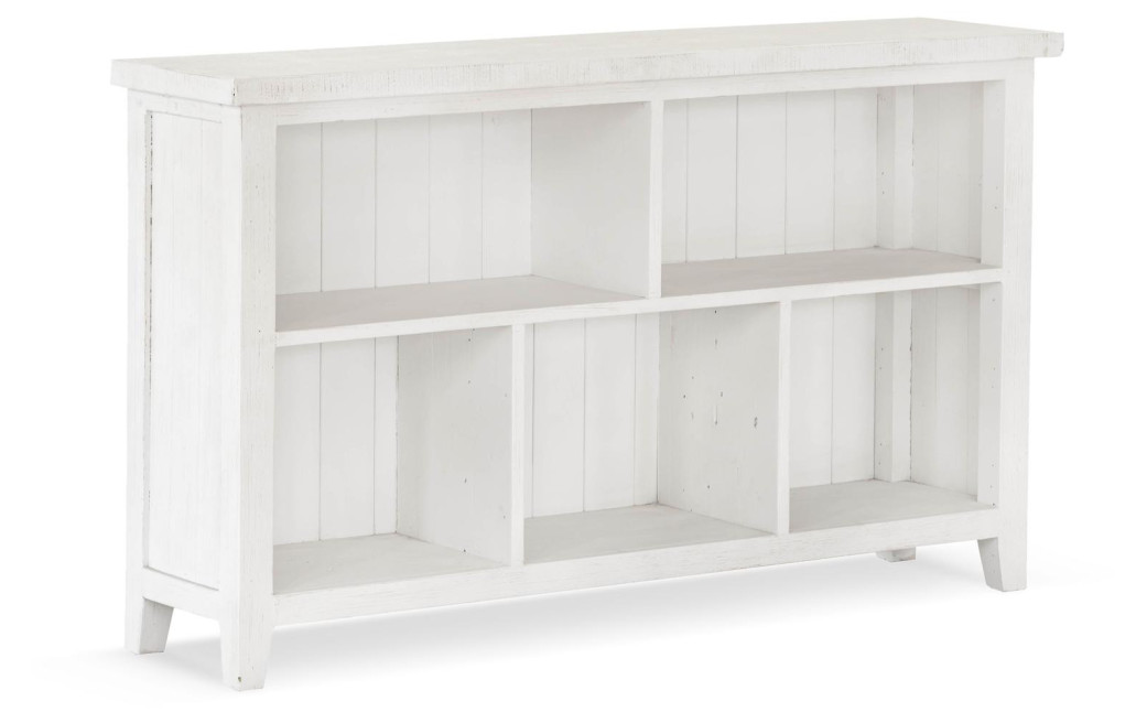 Bibliothèque Bois Blanc 130x33x78cm