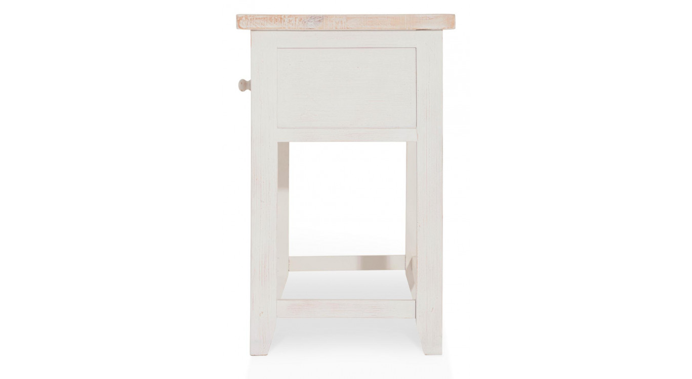 Bureau Bois Blanc 120x50x78cm
