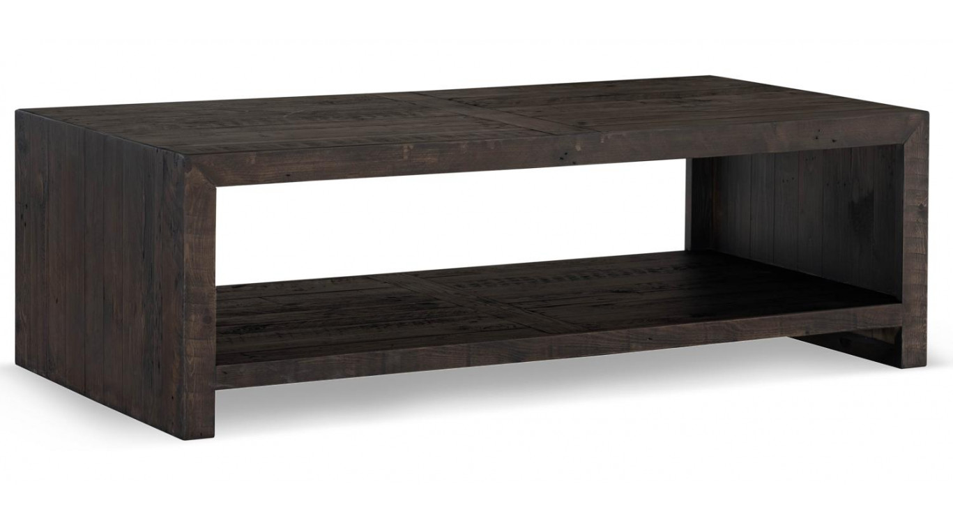 Table Basse Bois Marron 140x75x45cm
