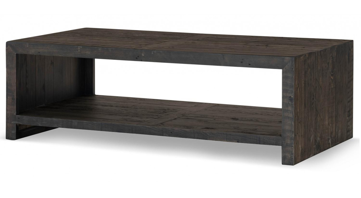 Table Basse Bois Marron 140x75x45cm