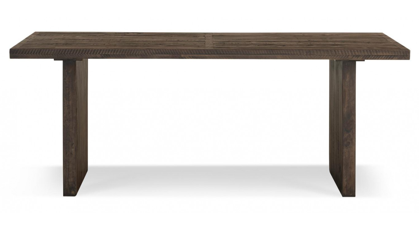 Table à Manger Bois Marron 200x100x76cm
