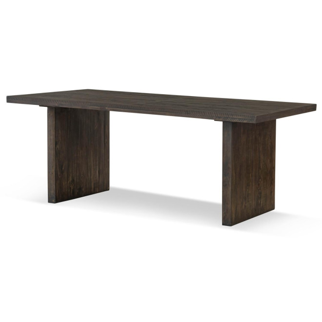 Table à Manger Bois Marron 200x100x76cm