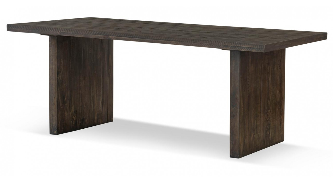 Table à Manger Bois Marron 200x100x76cm