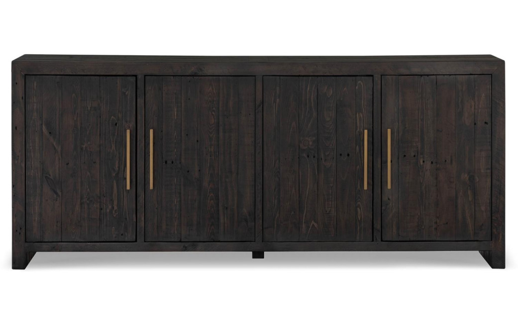 Buffet Bois Marron 200x40x85cm