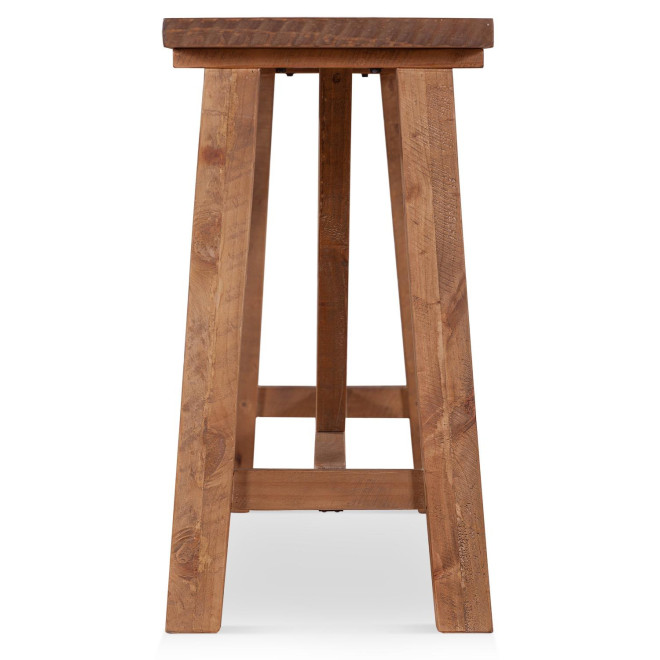 Console Bois Marron 146.5x40x75cm