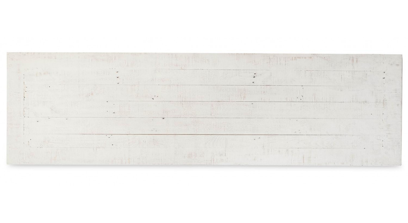Anrichte mit 3 Schubladen Holz Weiß 160x45x90cm