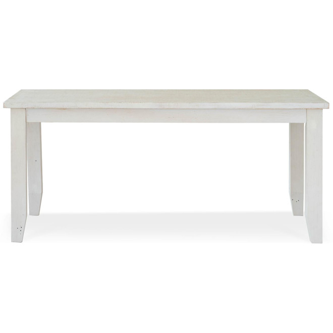 Esstisch Holz Weiß 180x105x77.5cm
