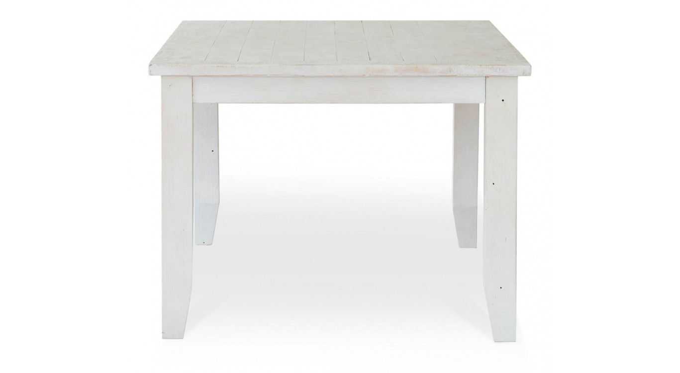 Esstisch Holz Weiß 180x105x77.5cm