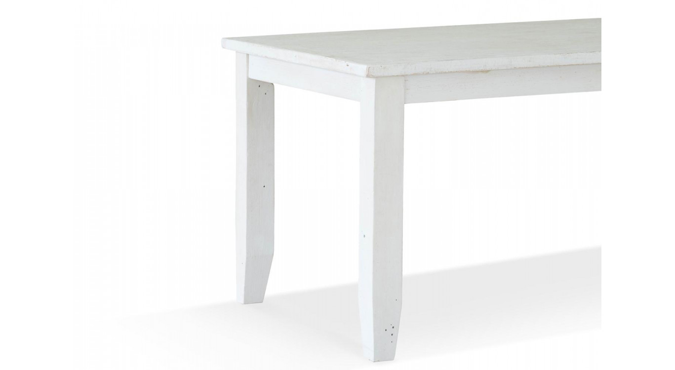 Esstisch Holz Weiß 180x105x77.5cm