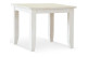 Table à Manger Bois Blanc 90x90x77.5cm
