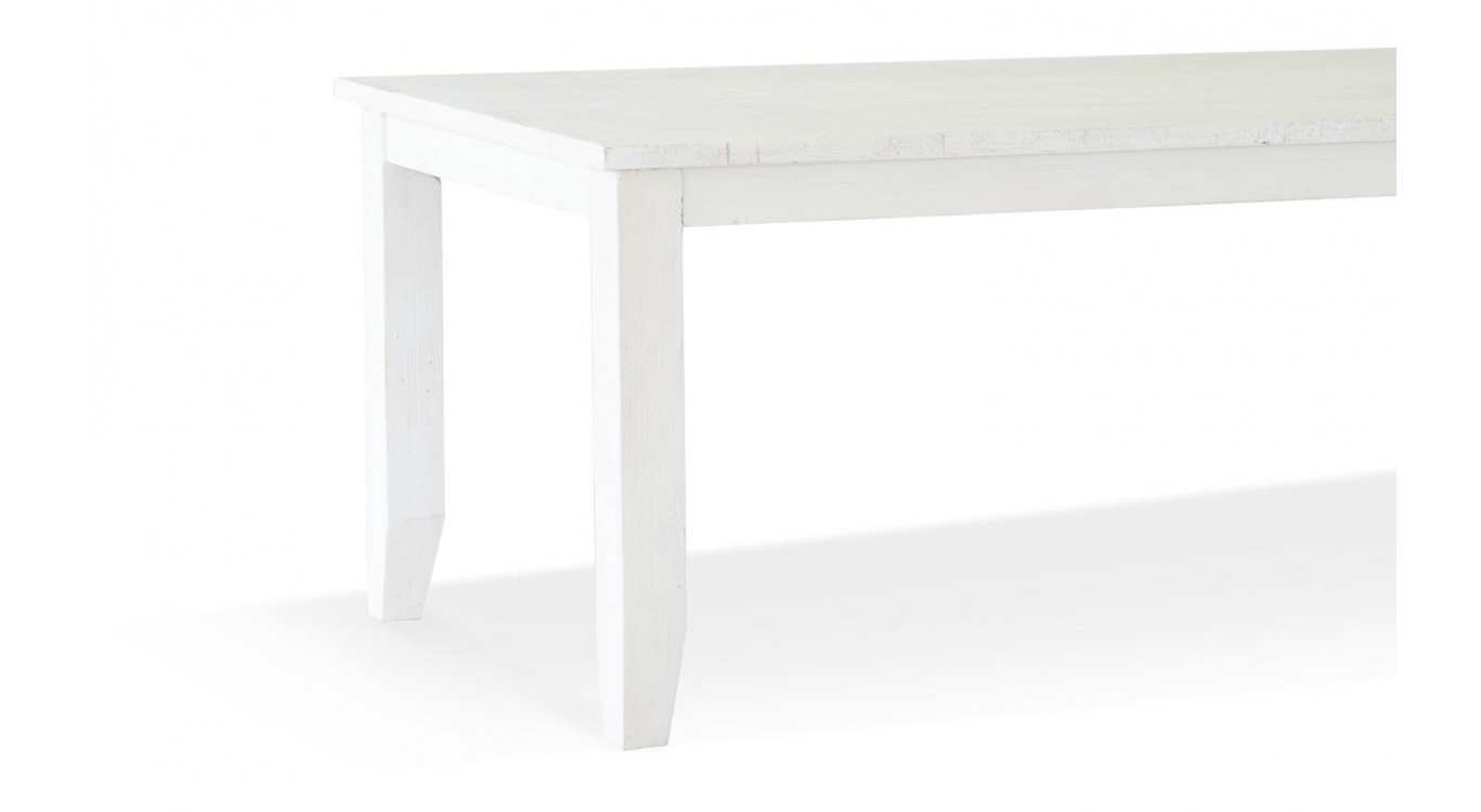 Esstisch Holz Weiß 210x105x78cm