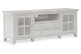 TV-Möbel mit 2 Schubladen Holz Weiß 180x45x65cm
