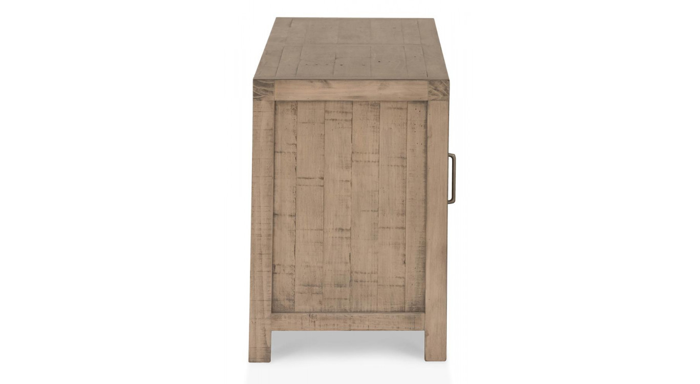 TV-Möbel Holz Braun 160x45x65cm