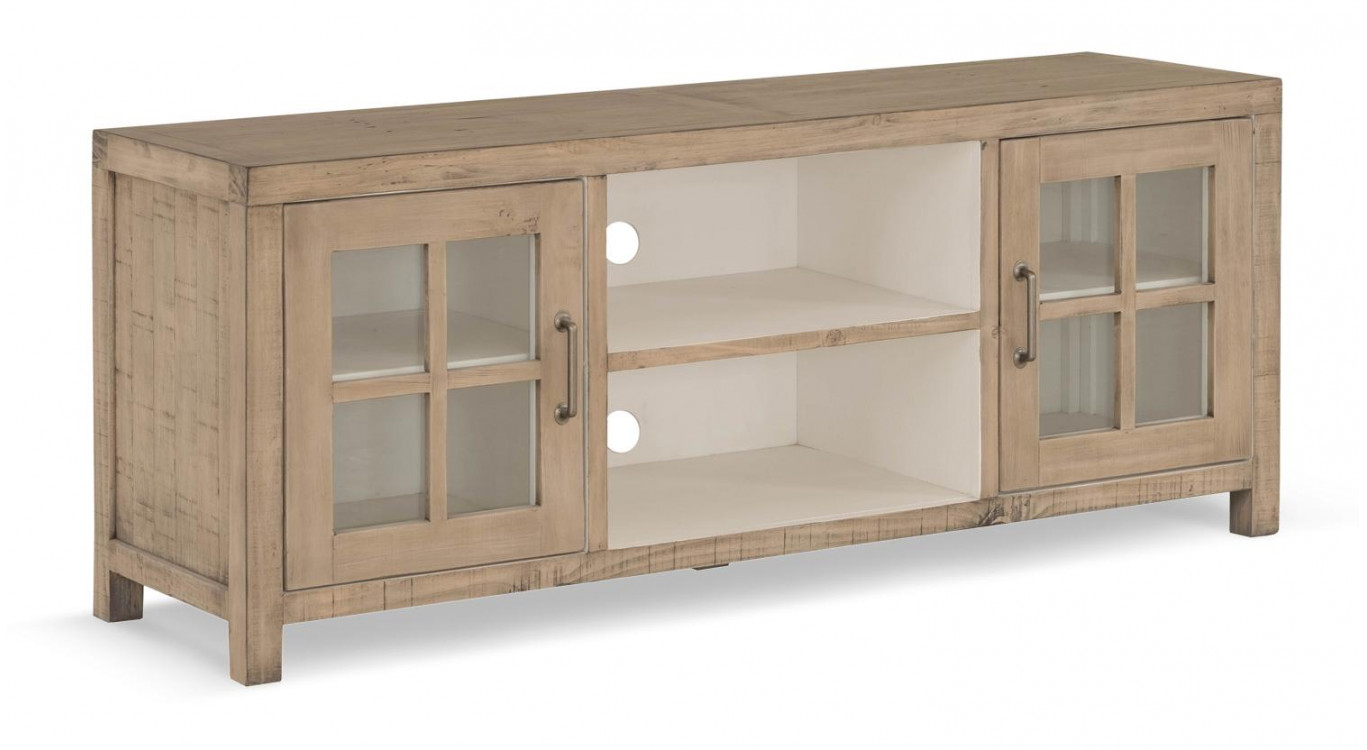 Meuble TV Bois Marron 160x45x65cm