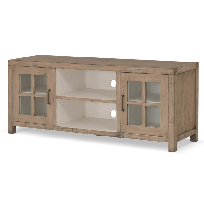 TV-Möbel Holz Braun 160x45x65cm