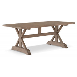 Esstisch Holz Braun 200x100x76cm
