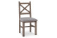 2er-Set Holzstühle Braun 48x49.5x102cm