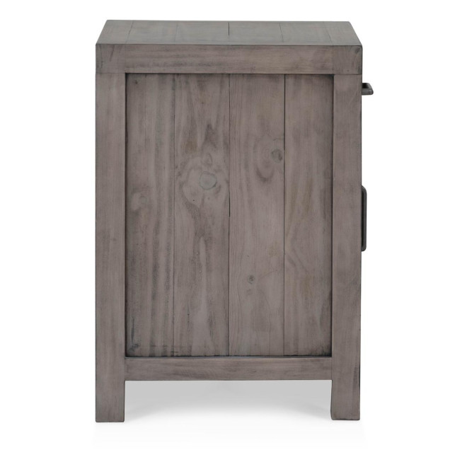 Table De Chevet 1 Tiroir Bois Marron 50x45x65cm