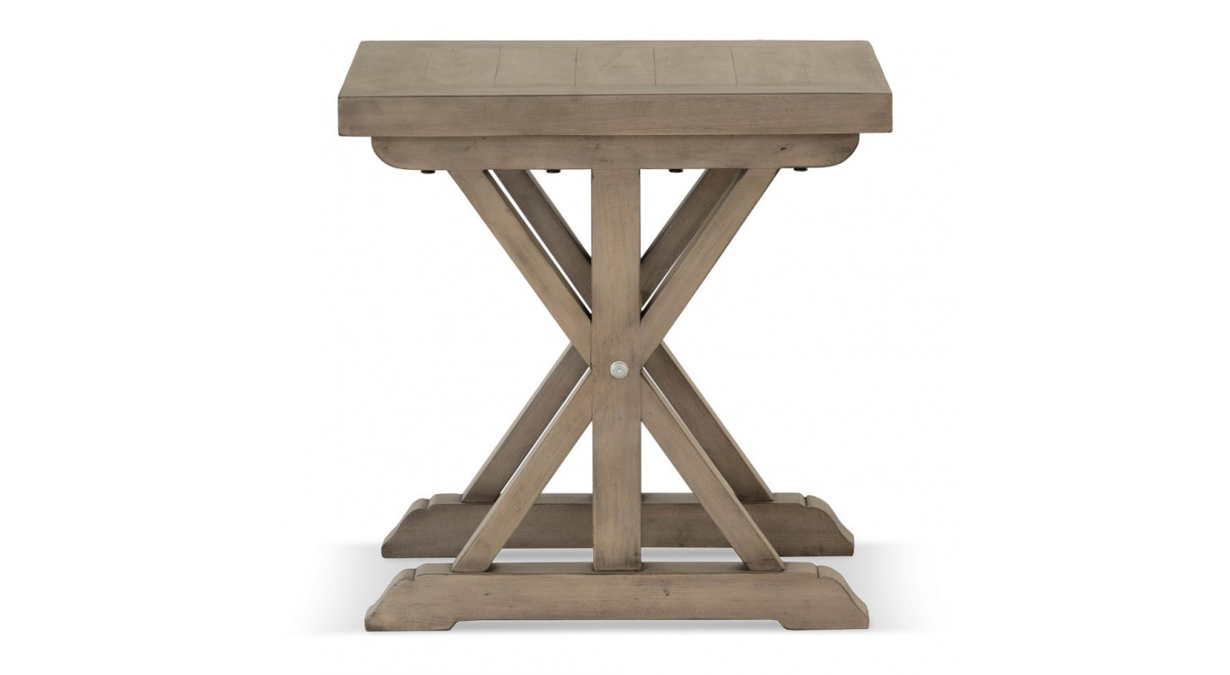 Nachttisch Holz Braun 55x55x55cm