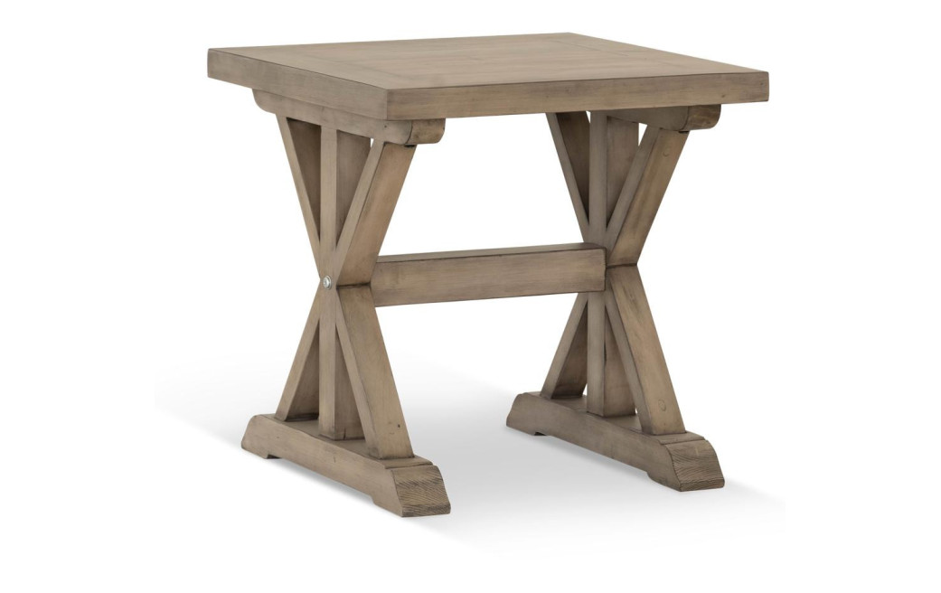 Table De Chevet Bois Marron 55x55x55cm