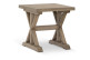 Brown Wooden Bedside Table 55x55x55cm