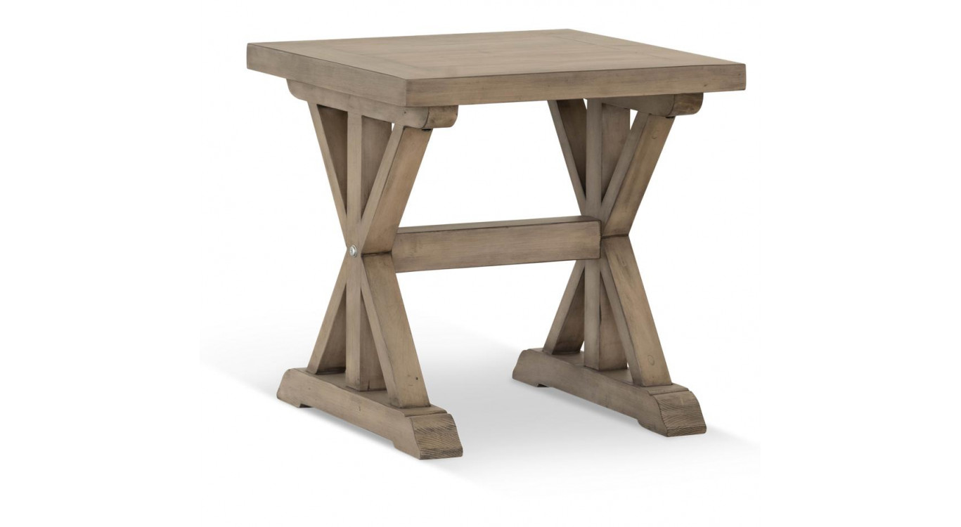 Nachttisch Holz Braun 55x55x55cm