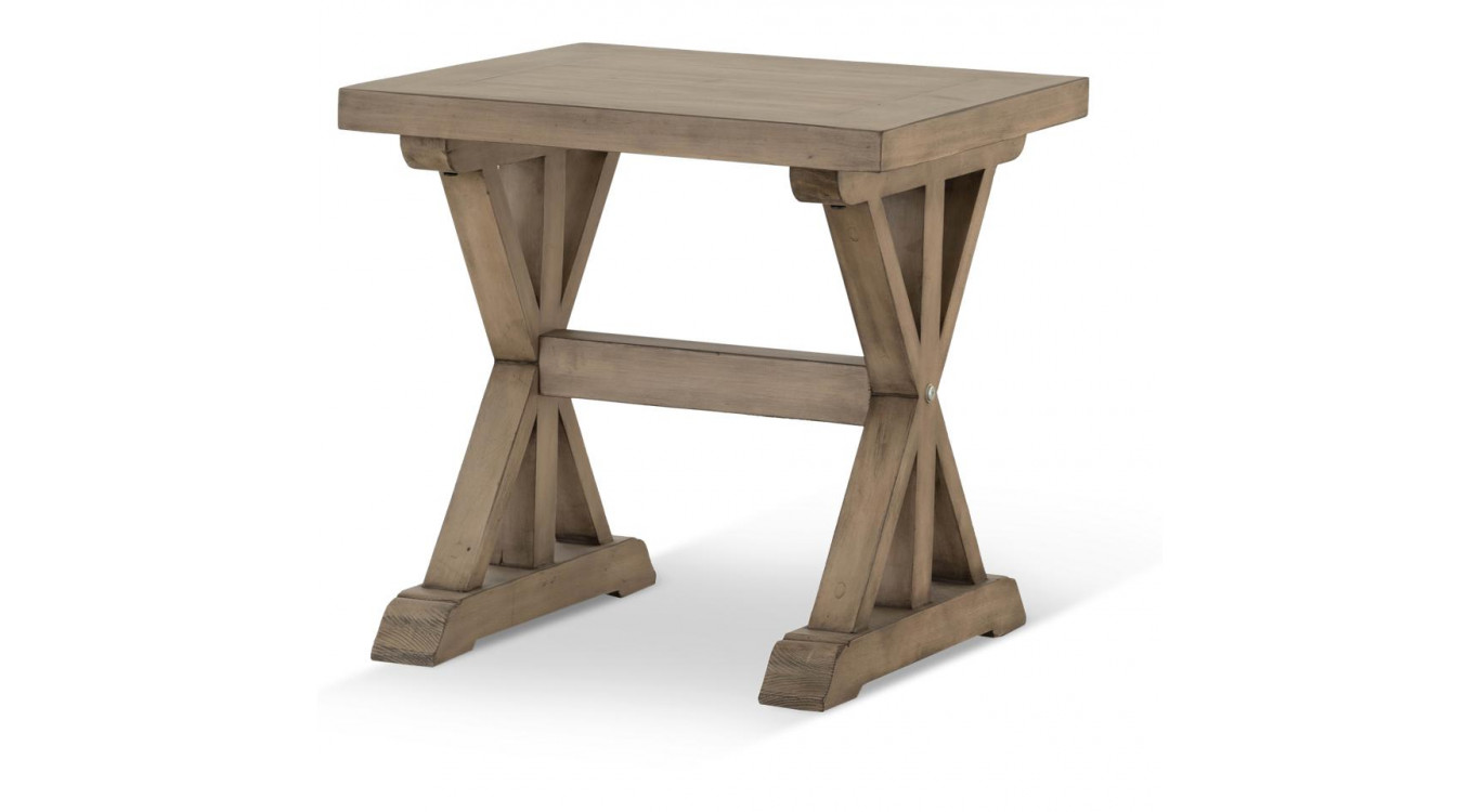 Nachttisch Holz Braun 55x55x55cm