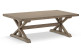 Niedriger Holztisch Braun 130x70x45cm