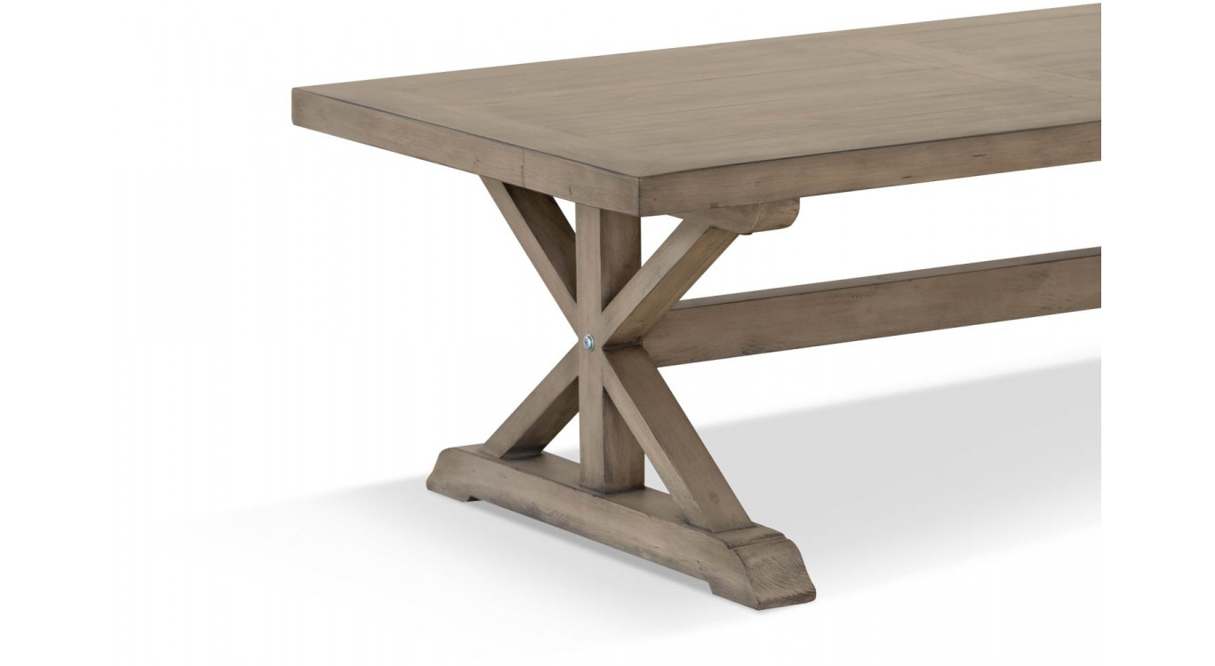 Niedriger Holztisch Braun 130x70x45cm
