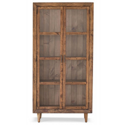 Vaisselier Bois Marron 90x40x180cm