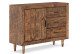 Buffet 3 Tiroirs Bois Marron 110x40x85cm