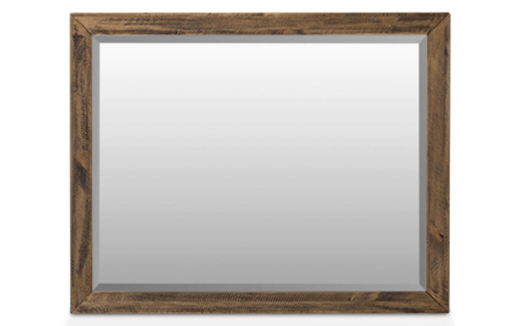 Miroir Bois Marron 100x80cm