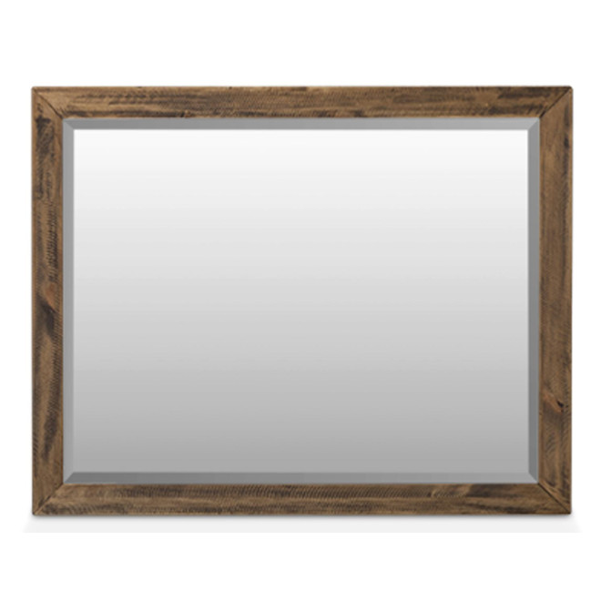 Miroir Bois Marron 100x80cm