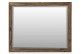 Miroir Bois Marron 100x80cm