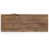 Buffet 3 Tiroirs Bois Marron 110x40x85cm
