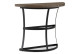 Mesa Alta Metal Madera Marron 100x38x80cm