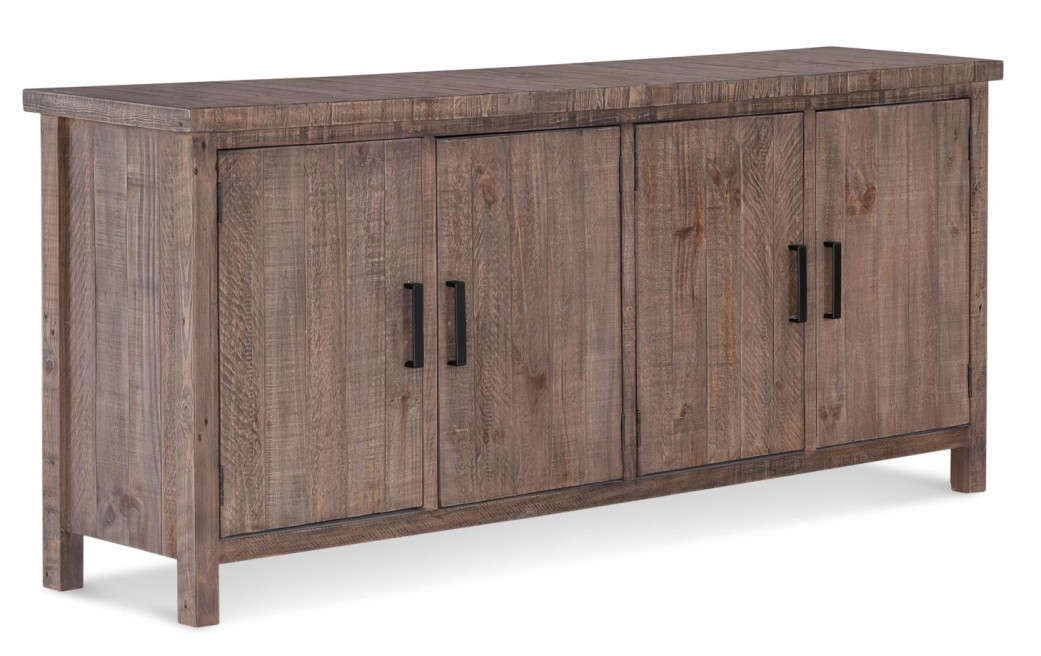 Buffet Bois Marron 200x45x85cm